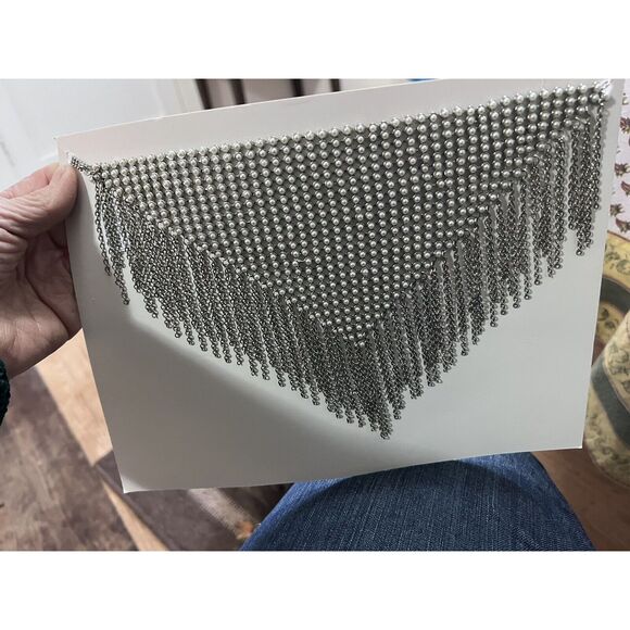 NWT Chico's " Opal Bib Necklace" Chains Pearls Just Gorgeous! GIFT! - Picture 7 of 7